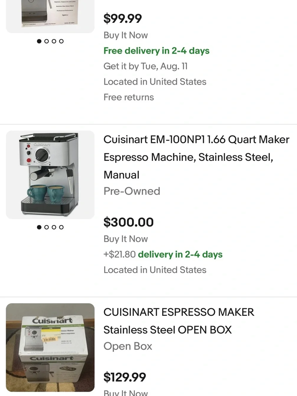 Cuisinart em 100np1